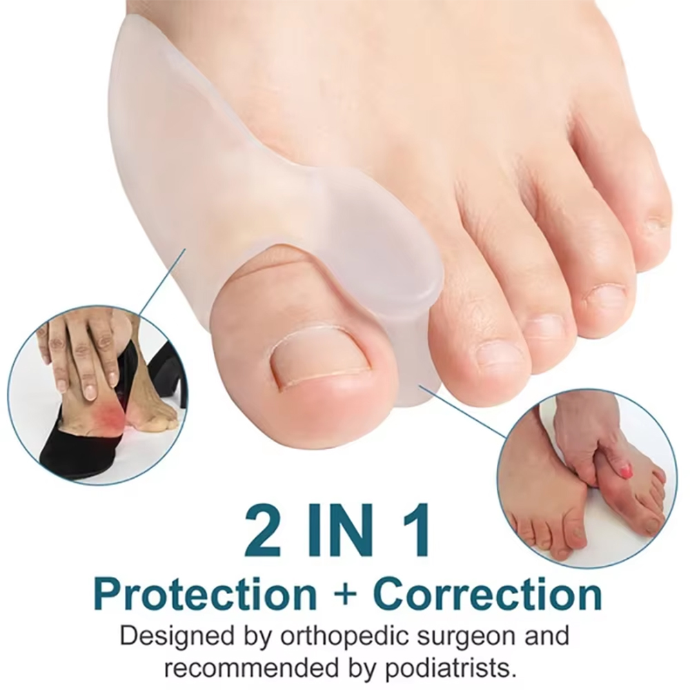 Yoga Toe Separator - 1 Pair Protective Toe Separator Suitable