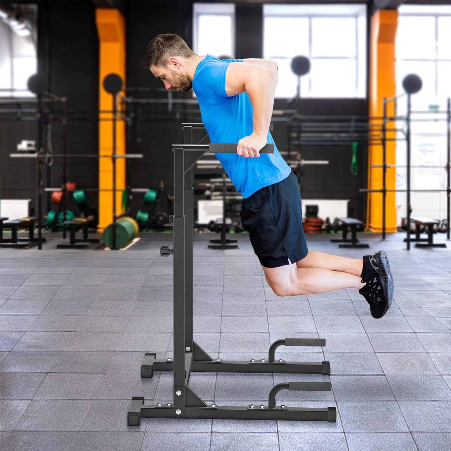 Dip Bar Parallel - Home Gym Equipment Metal Push-Up Press-Up