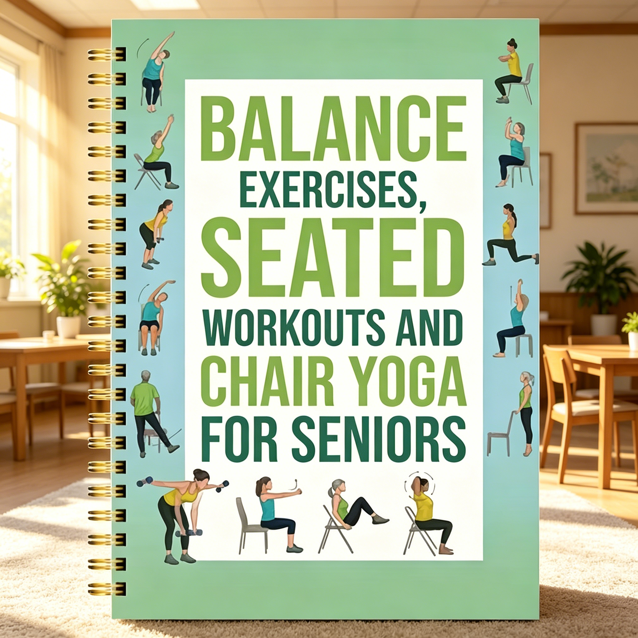 Yoga Fitness Journal - Chair Yoga for Seniors Journal |