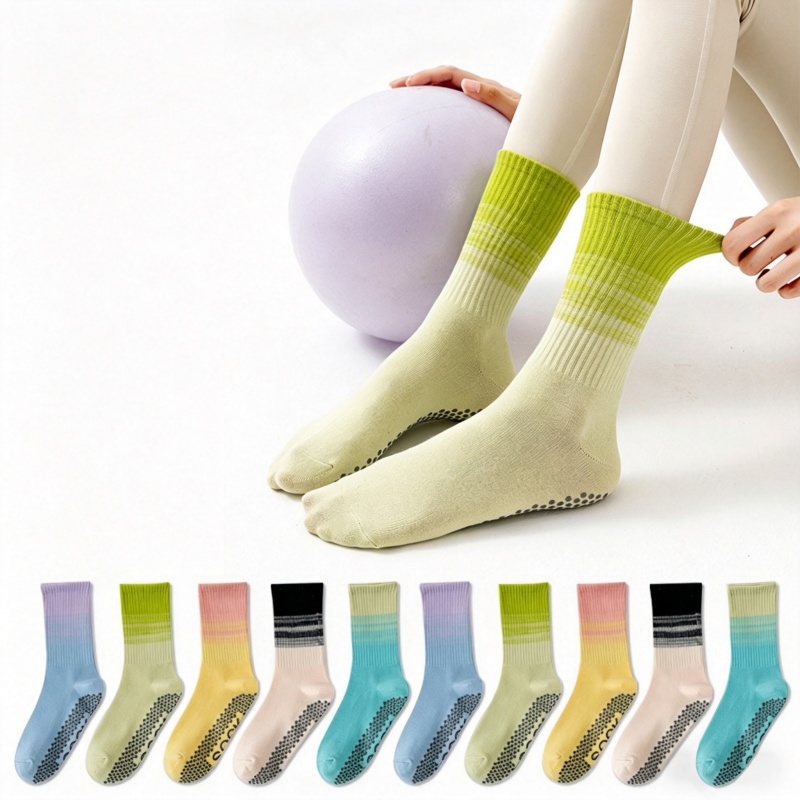 Yoga For Fitness - Dreamlikelin 1 Pair Women's Mid-Calf Yoga