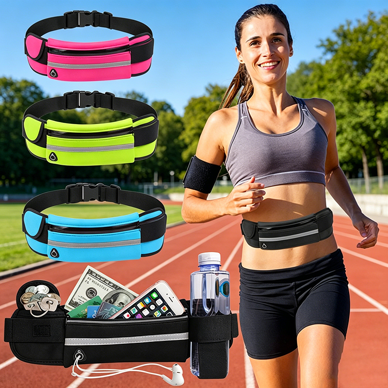 Yoga Fitness Apple - Sports Waist Fanny Pack Adjustable Running