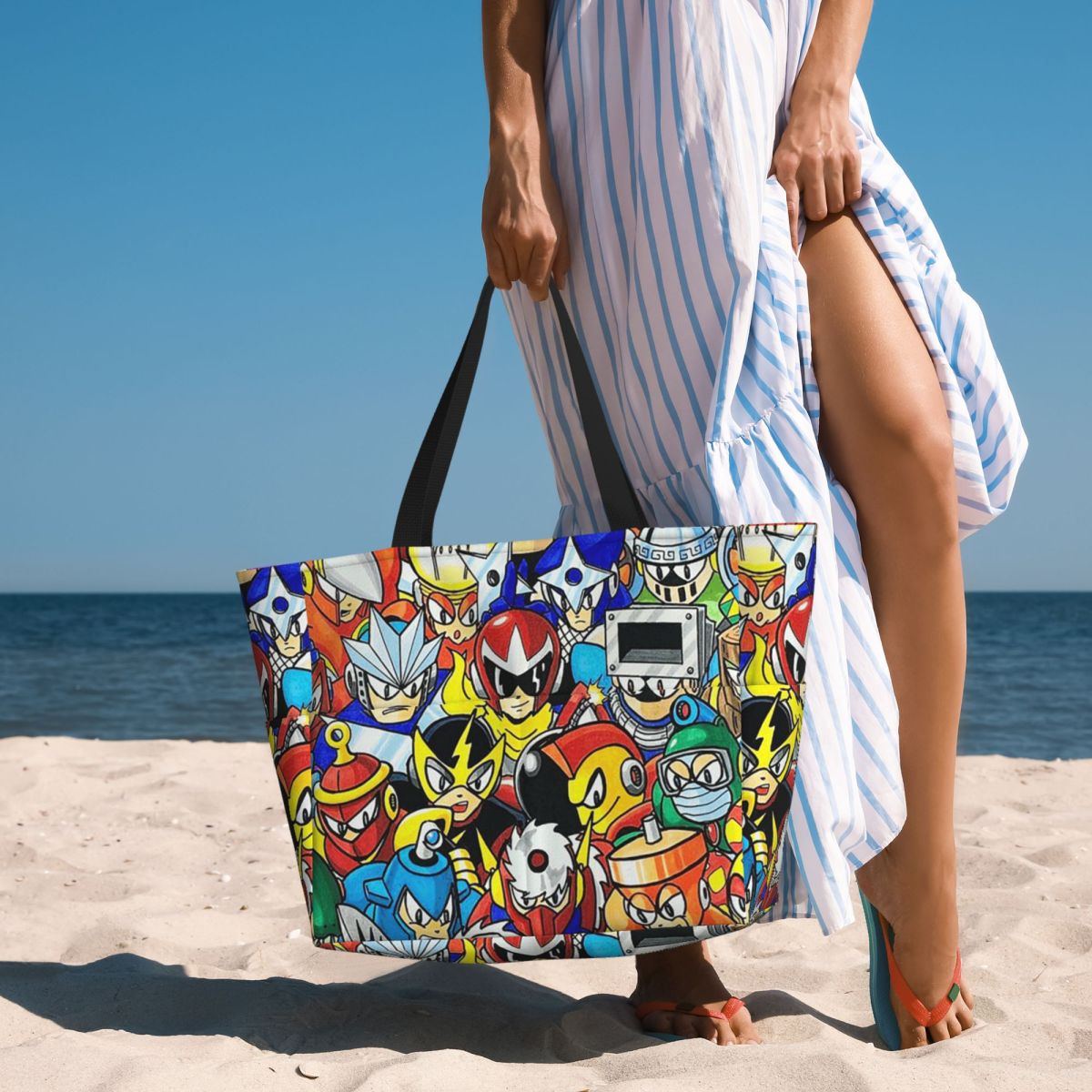 Yoga Fitness Videos Free - Megaman Video Game Mega Man Beach