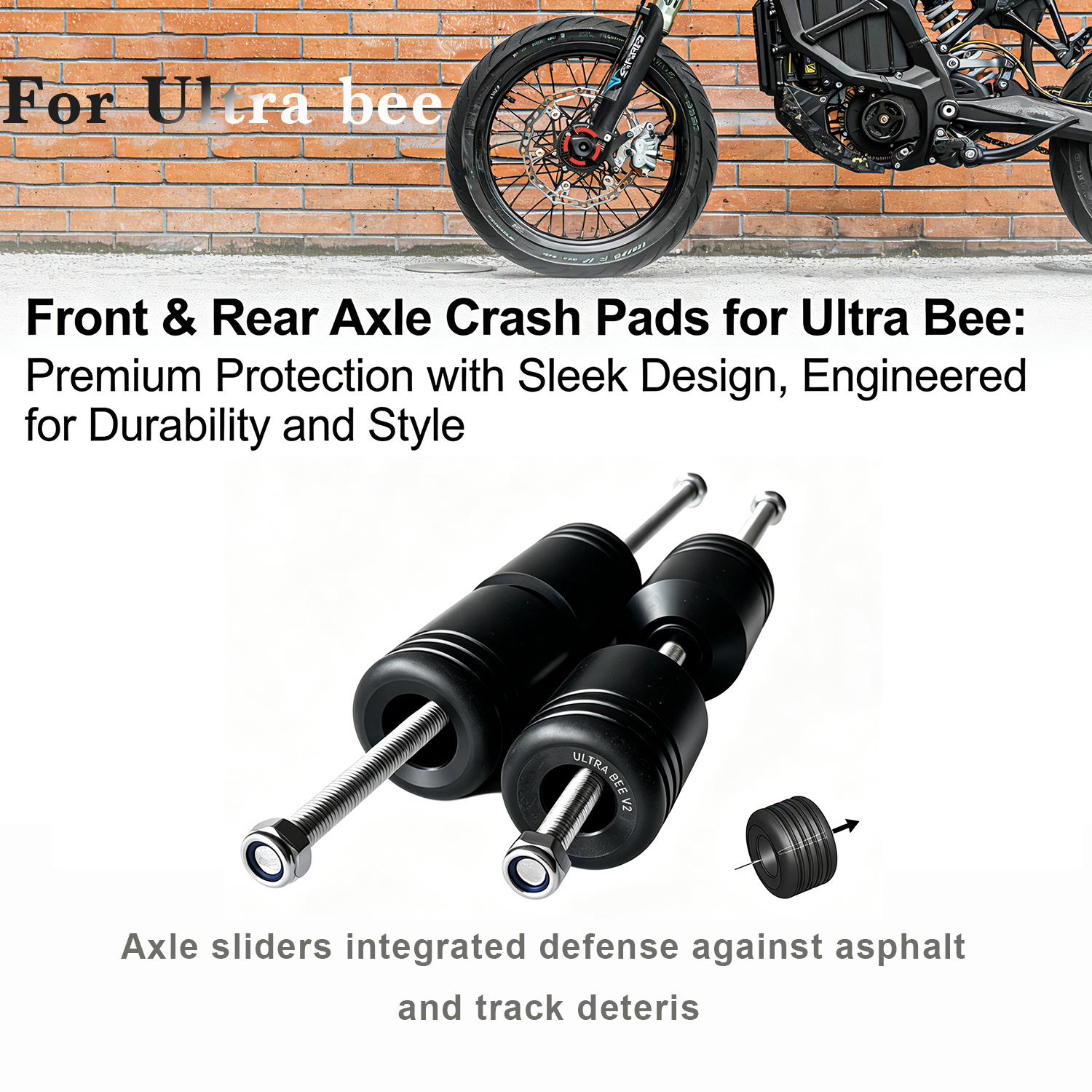 Core Slider - Electric Dirt Bike Ultra Bee Crash