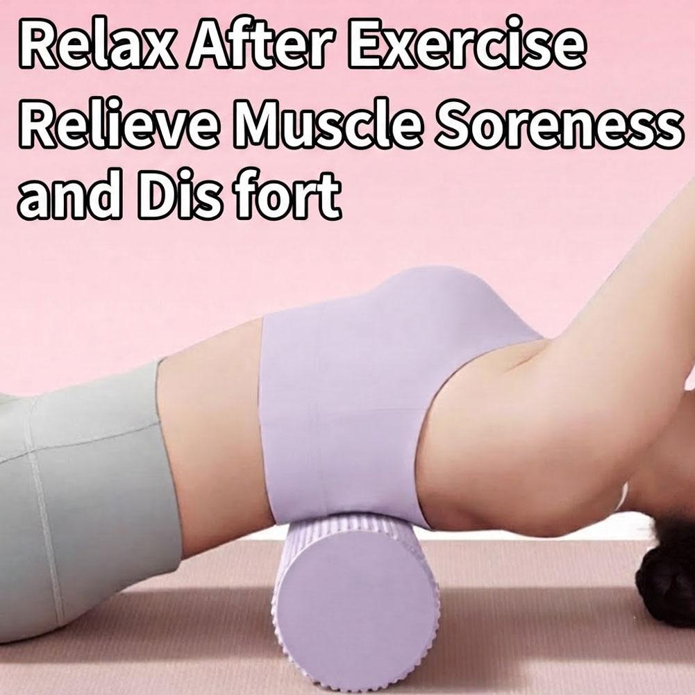 Yoga Fitness Exercises - Yoga Foam Roller EVA High Density