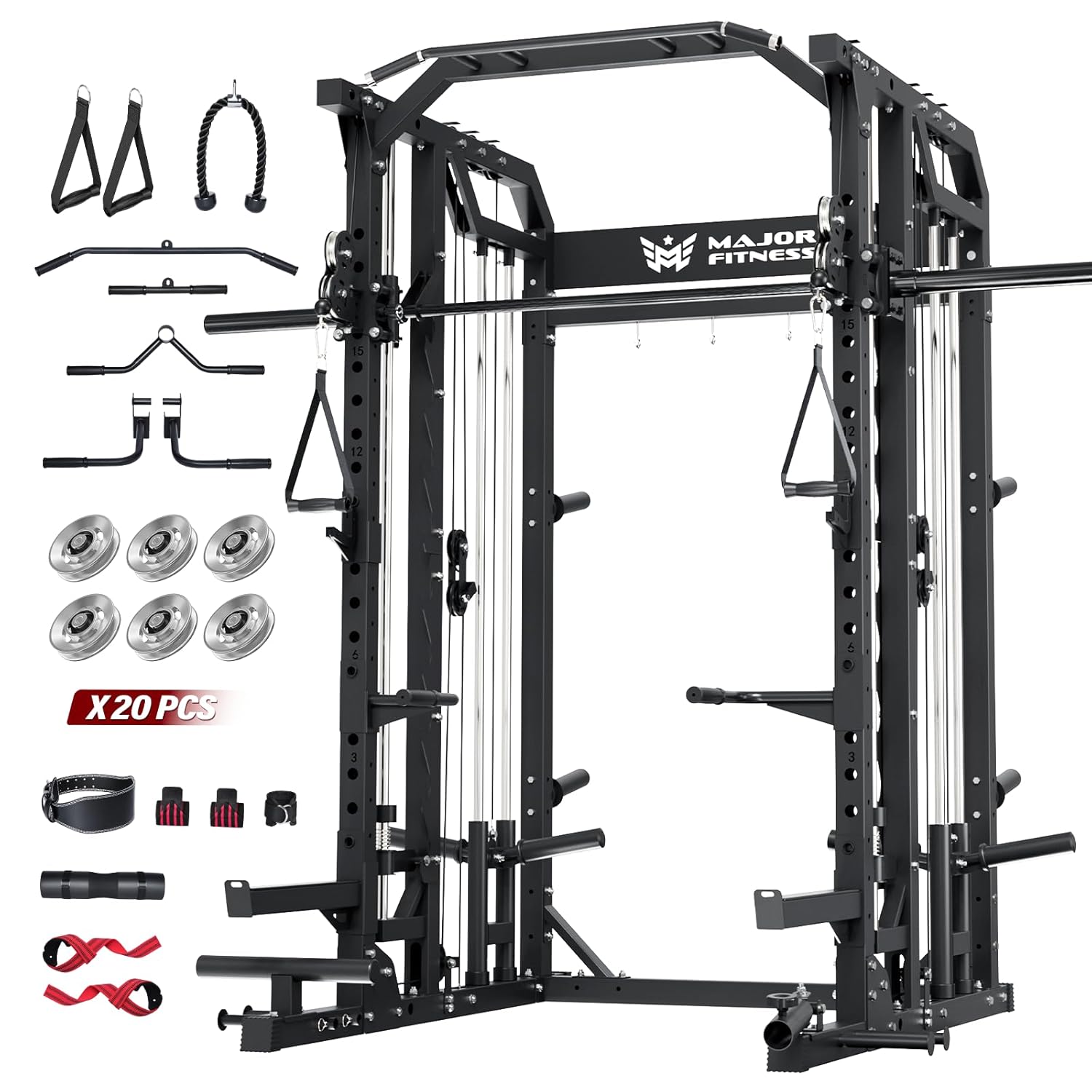 Lat Pulldown Bar - Smith Machine Home Gym Squat Rack