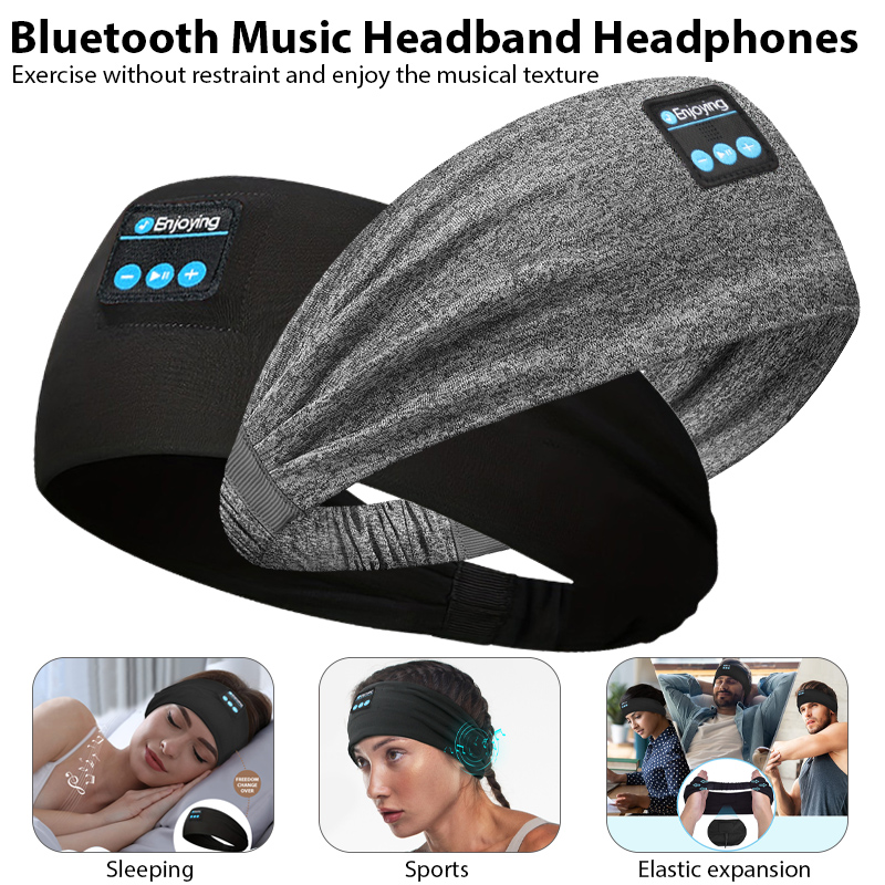 Yoga Fitness Videos Free - Wireless Bluetooth Earphones Sleeping Headband Headphones