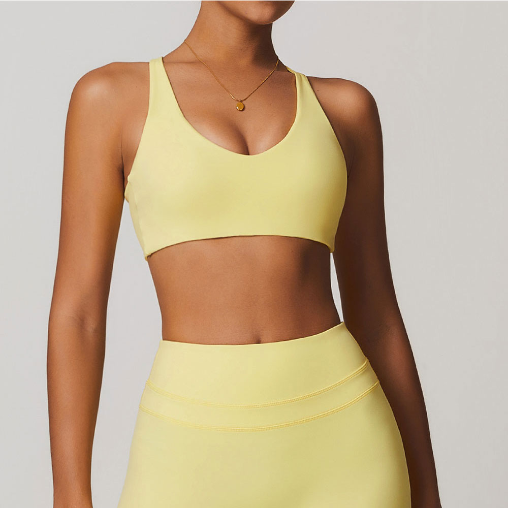 Yoga Mat For Fitness - JUREN Sports Bra Women Fitness Bra