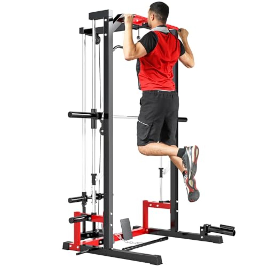 Power Cage Smith Machine Multi - Lat Pulldown Bar review and price