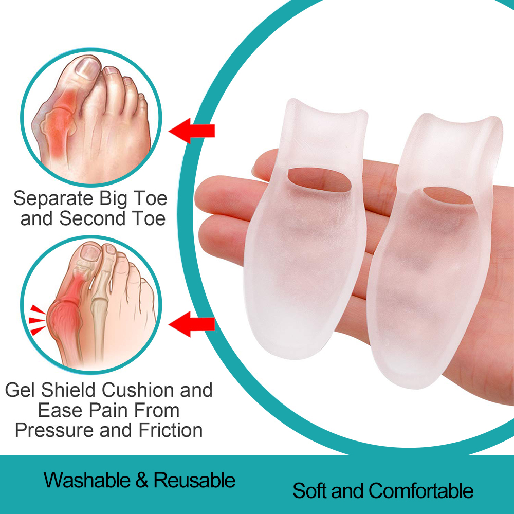 1 Pair Protective Toe Separato - Yoga Toe Separator review and price