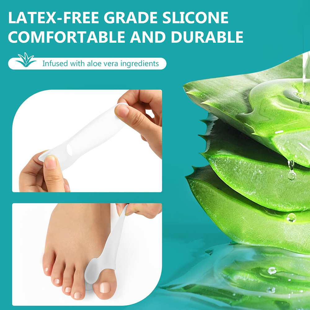 1 Pair Protective Toe Separato - Yoga Toe Separator review and price