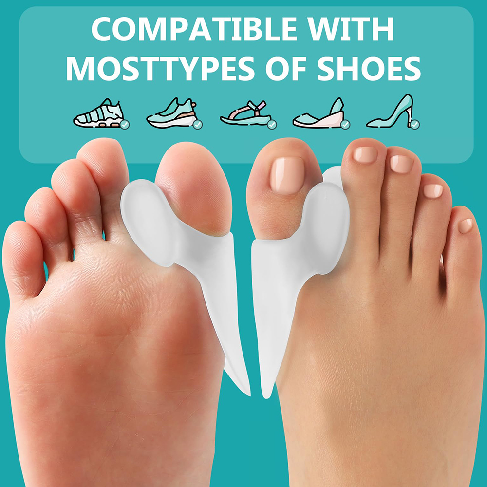 1 Pair Protective Toe Separato - Yoga Toe Separator review and price