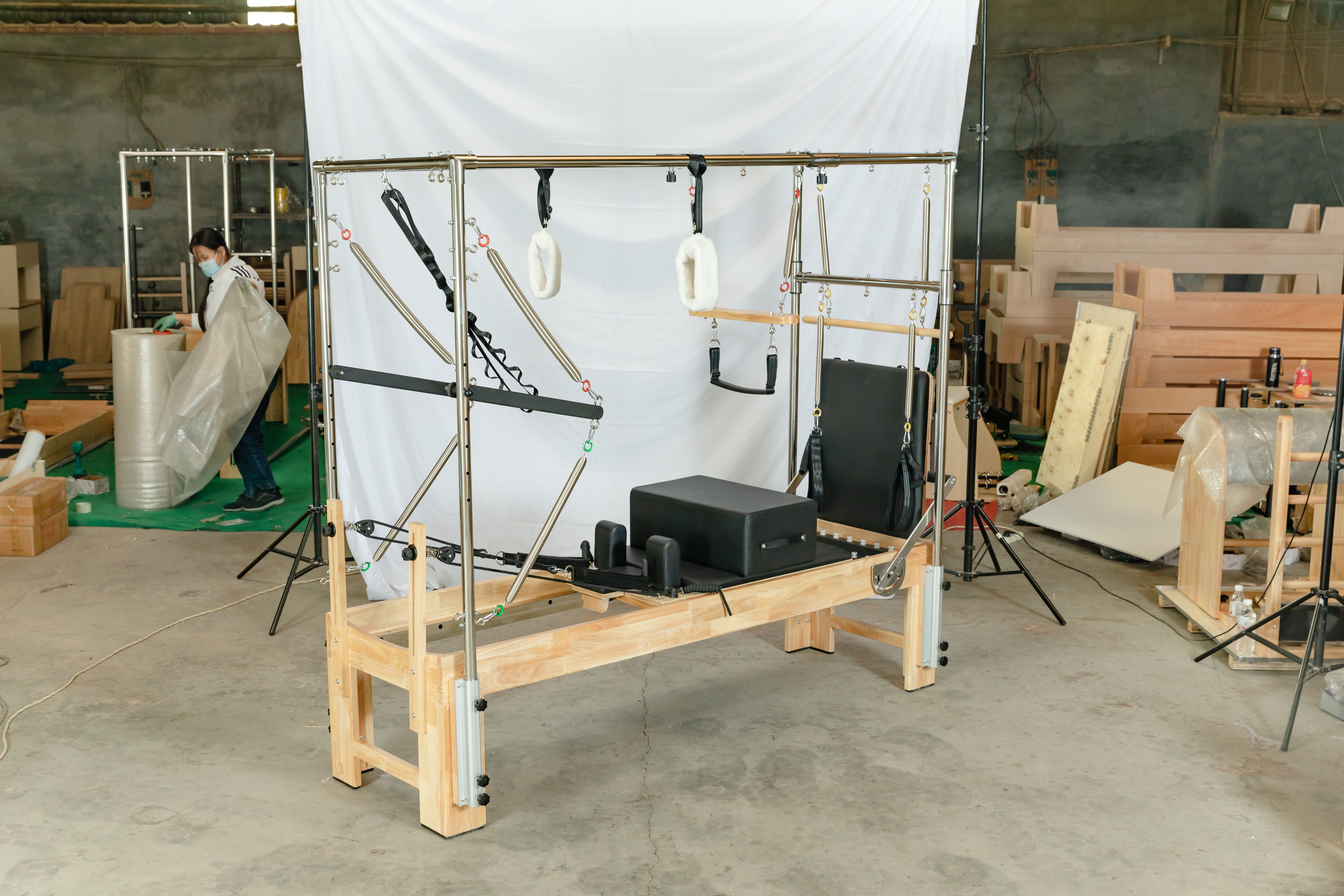 Classical Elevated Bed Home Gy - Yoga Fitness Reformer review and price