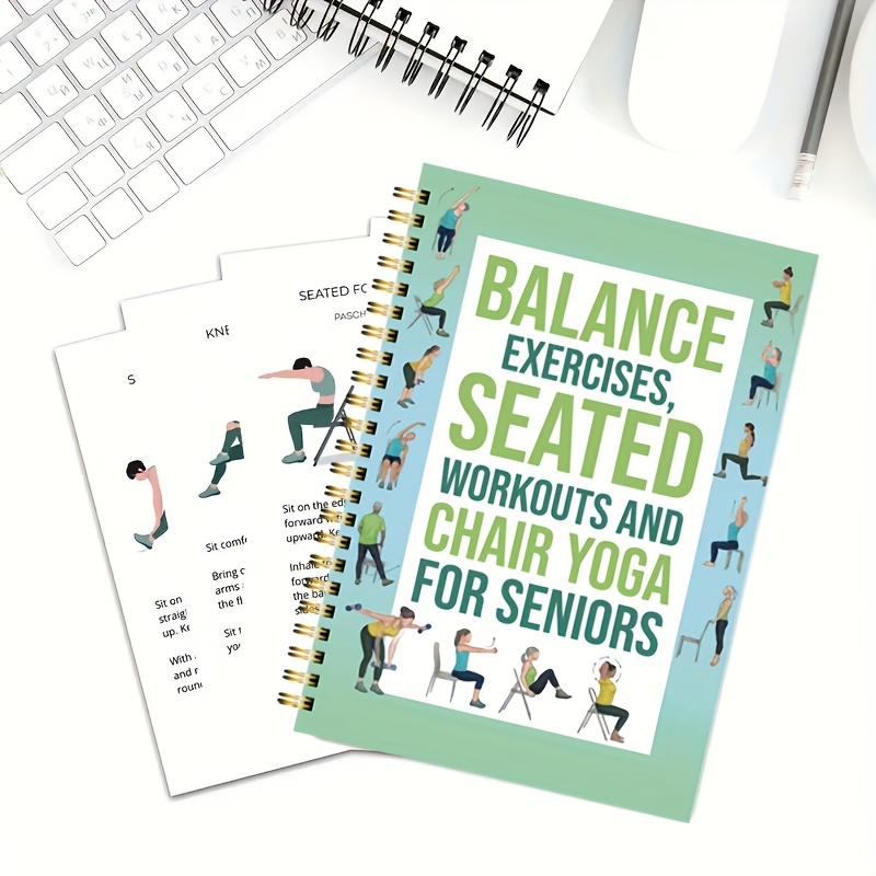 Chair Yoga Exercise Notebook F - Yoga Fitness Journal review and price