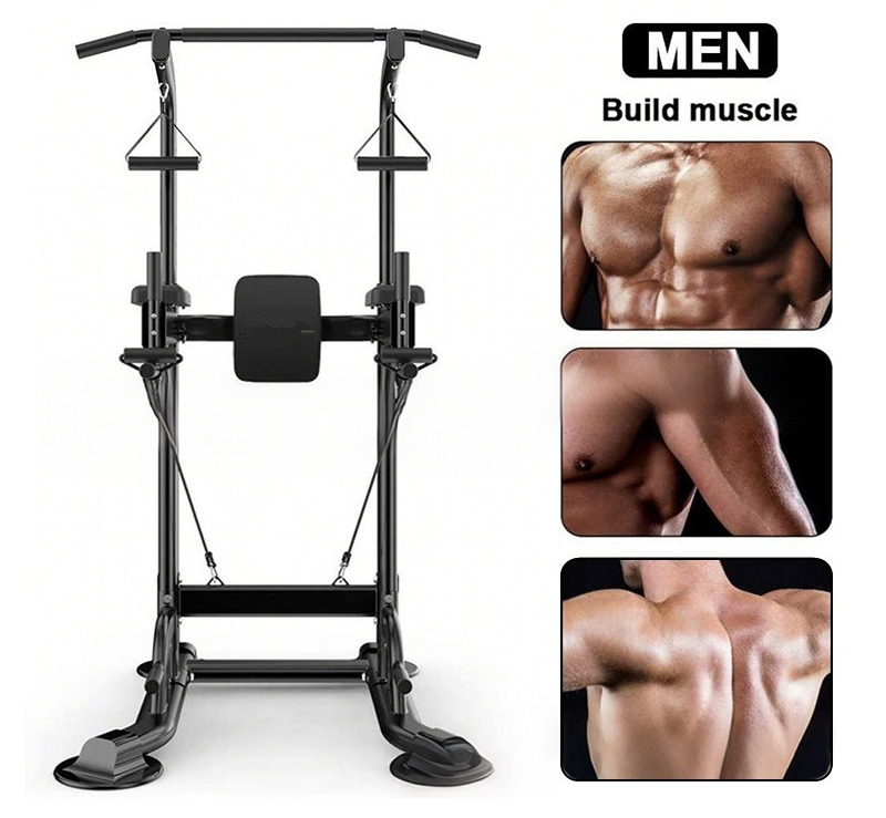Pull up Station Power Tower Di - Dip Bar Parallel review and price