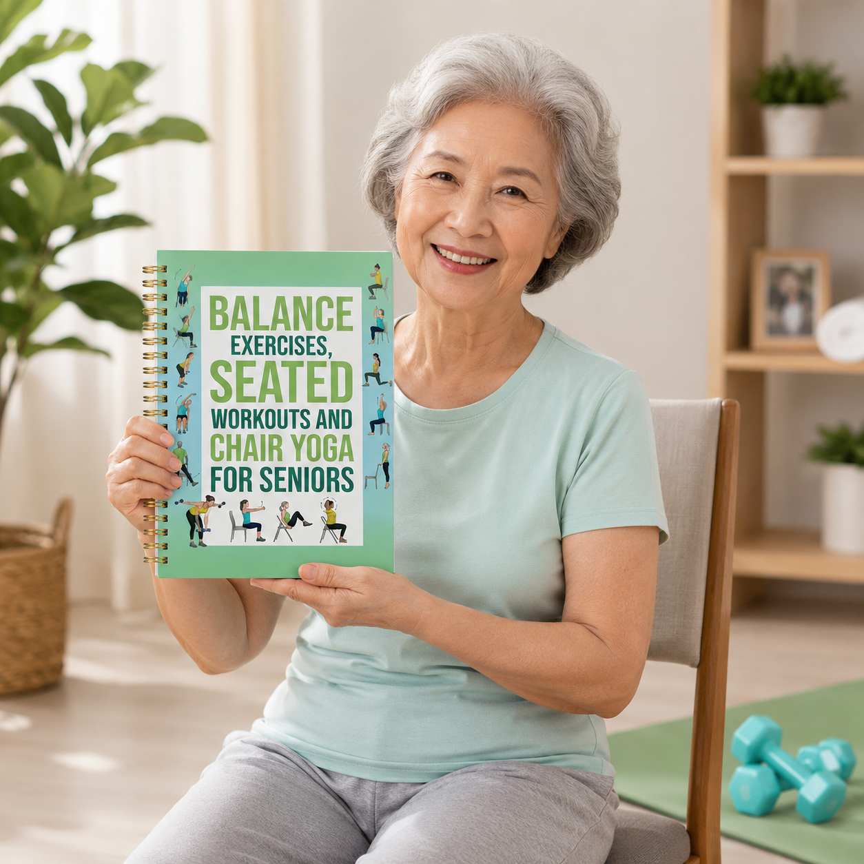Chair Yoga for Seniors Journal - Yoga Fitness Journal review and price