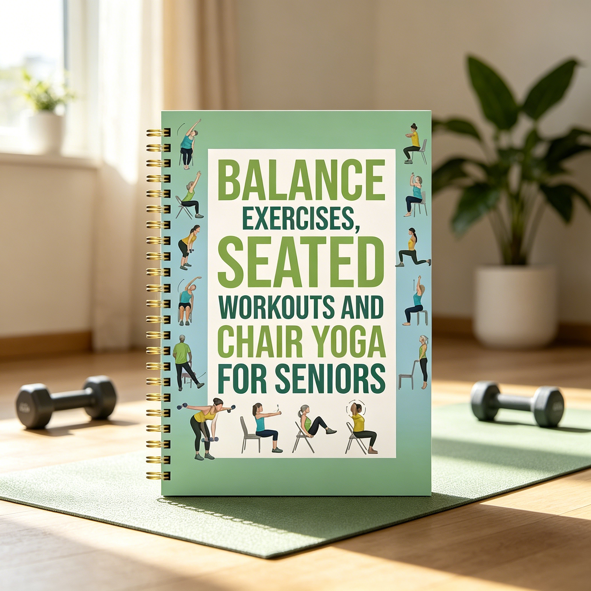 Chair Yoga for Seniors Journal - Yoga Fitness Journal review and price