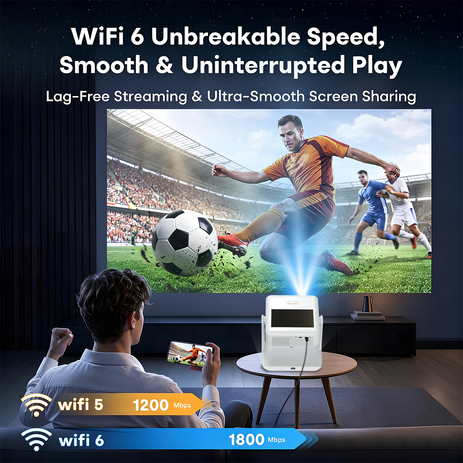 3-in-1 Tablet Projector Speake - Yoga Fitness Videos Free review and price