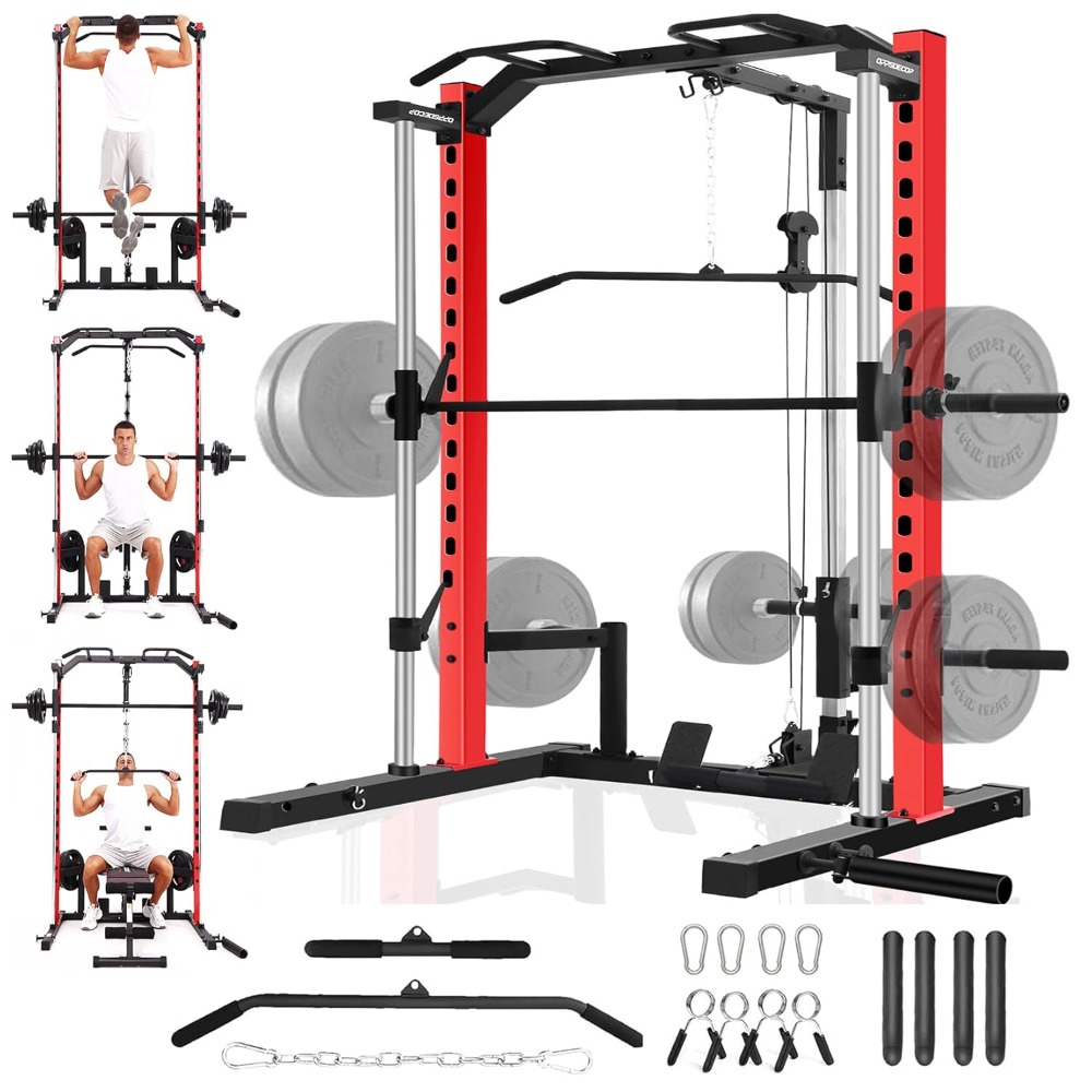 All-in-One Smith Machine Power - Lat Pulldown Bar review and price
