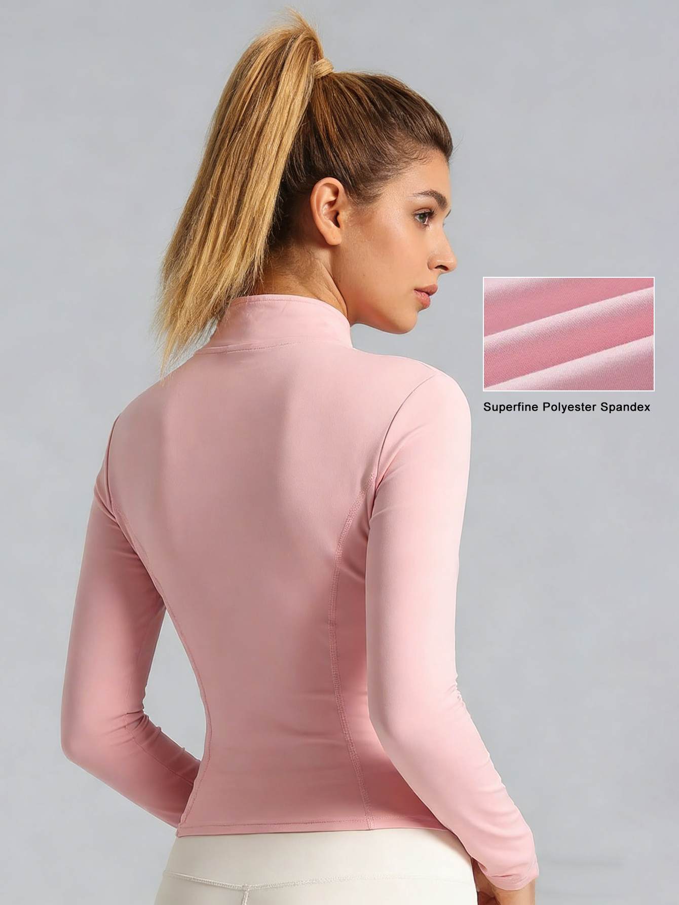 New Women Light Pink Yoga Coat - Yoga For Fitness review and price
