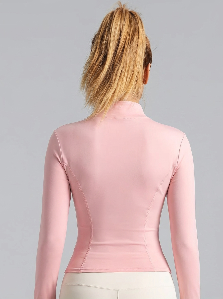 New Women Light Pink Yoga Coat - Yoga For Fitness review and price