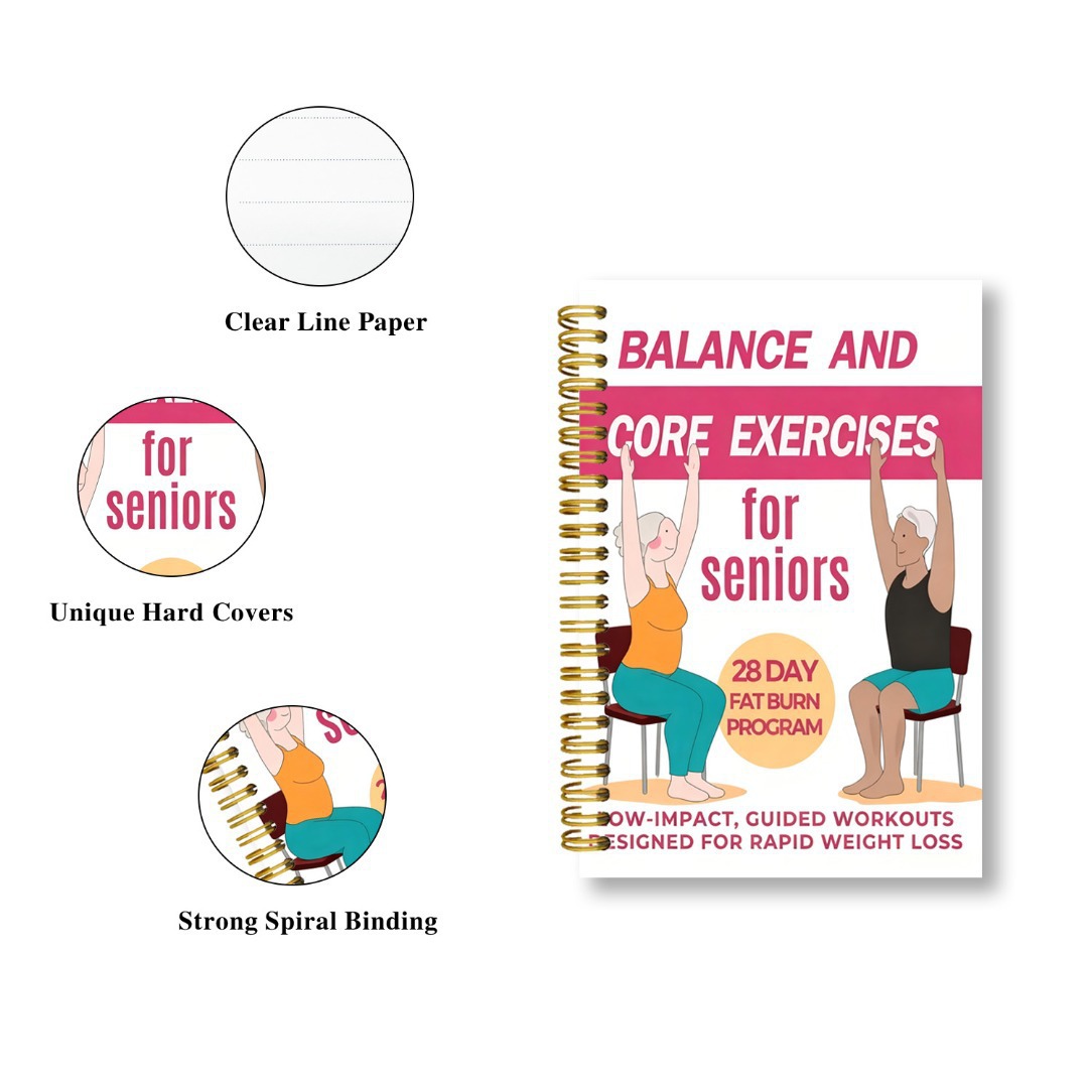 Chair Yoga Exercise Notebook F - Yoga Fitness Journal review and price