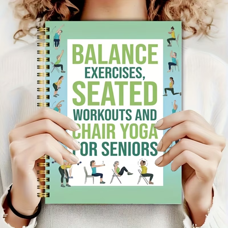Chair Yoga Exercise Notebook F - Yoga Fitness Journal review and price