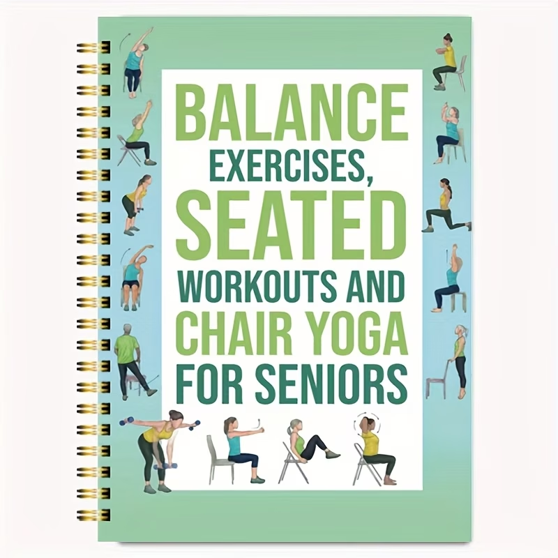 Chair Yoga Exercise Notebook F - Yoga Fitness Journal review and price