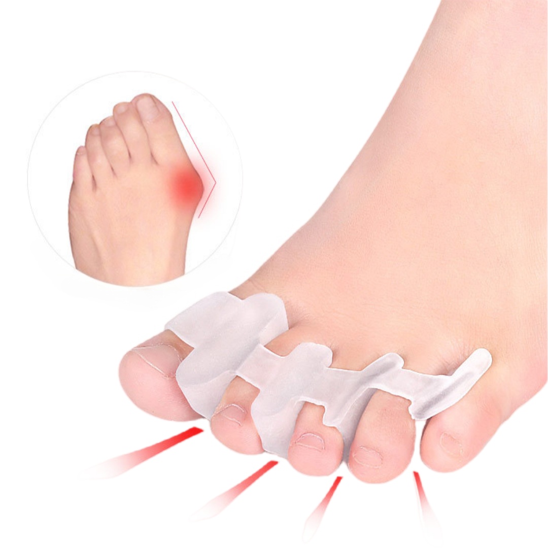 1Pair Four Hole Toe Separator  - Yoga Toe Separator review and price