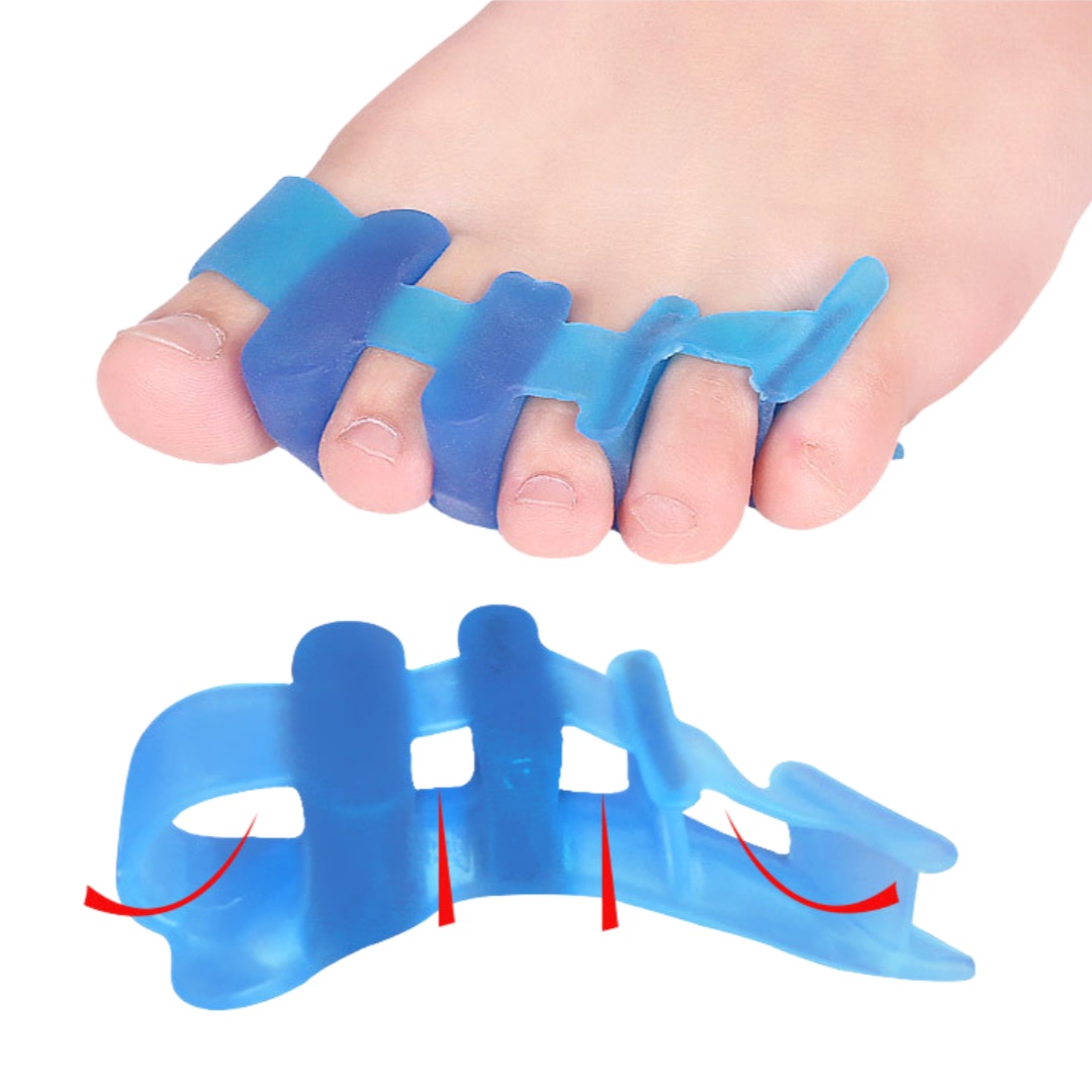 1Pair Four Hole Toe Separator  - Yoga Toe Separator review and price