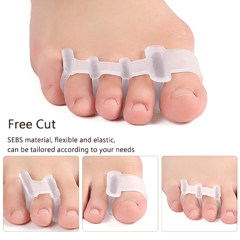 1 Pair Silicone Toe Separator  - Yoga Toe Separator review and price