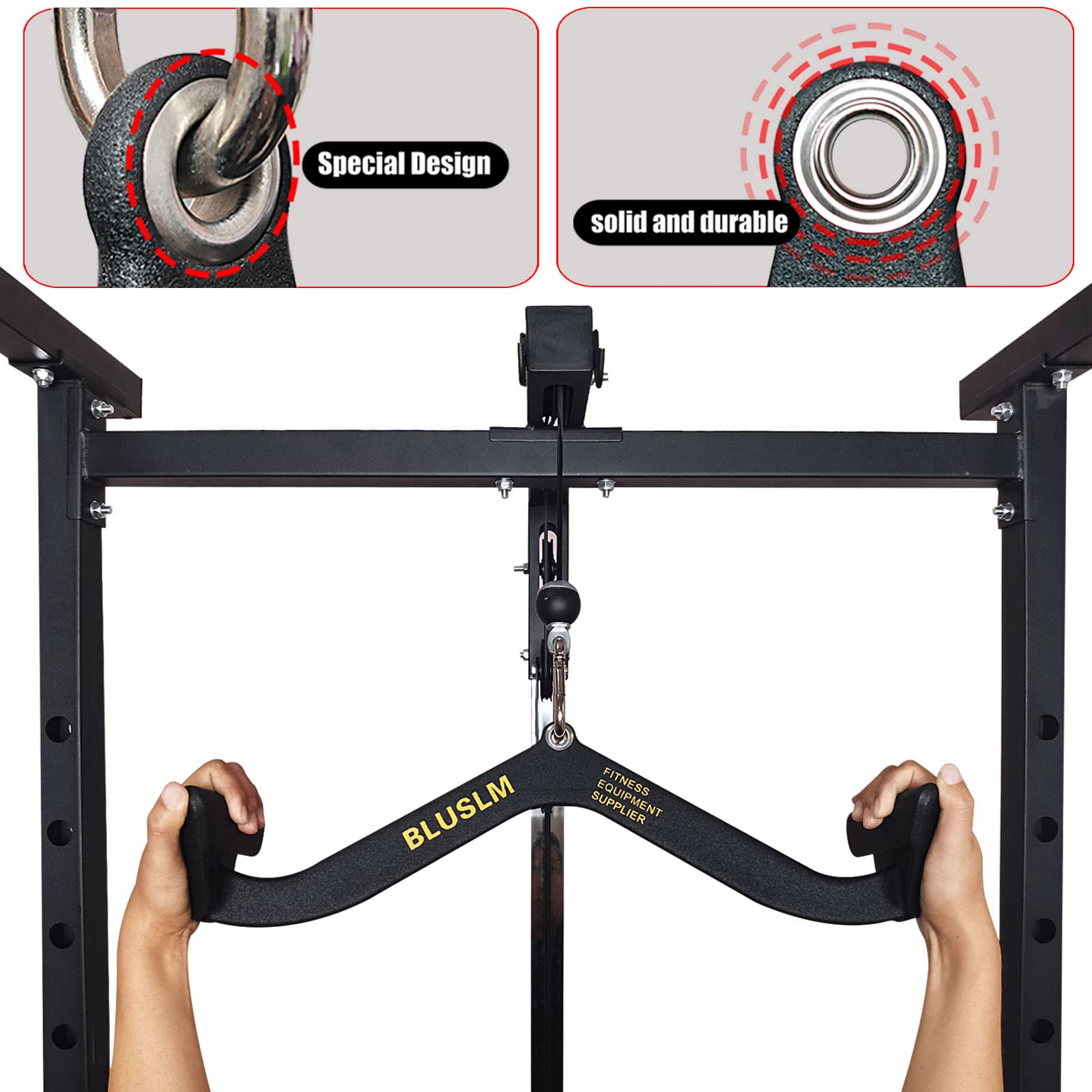 Home Gym Fitness Lat Pull Down - Lat Pulldown Bar review and price