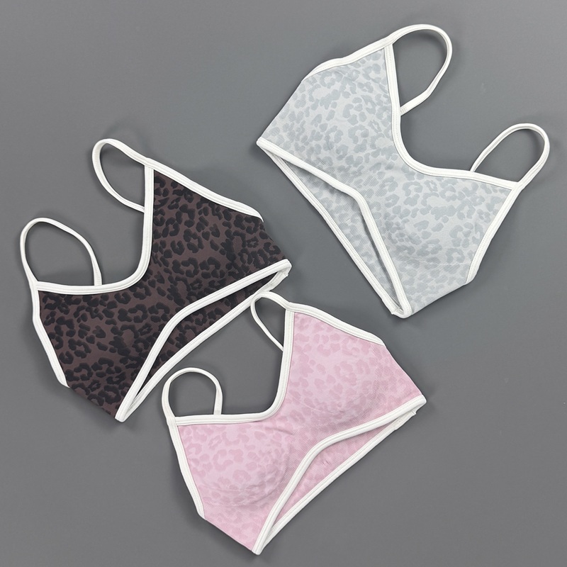 Sports Bra Women Leopard Print - Yoga Fitness Exercises review and price
