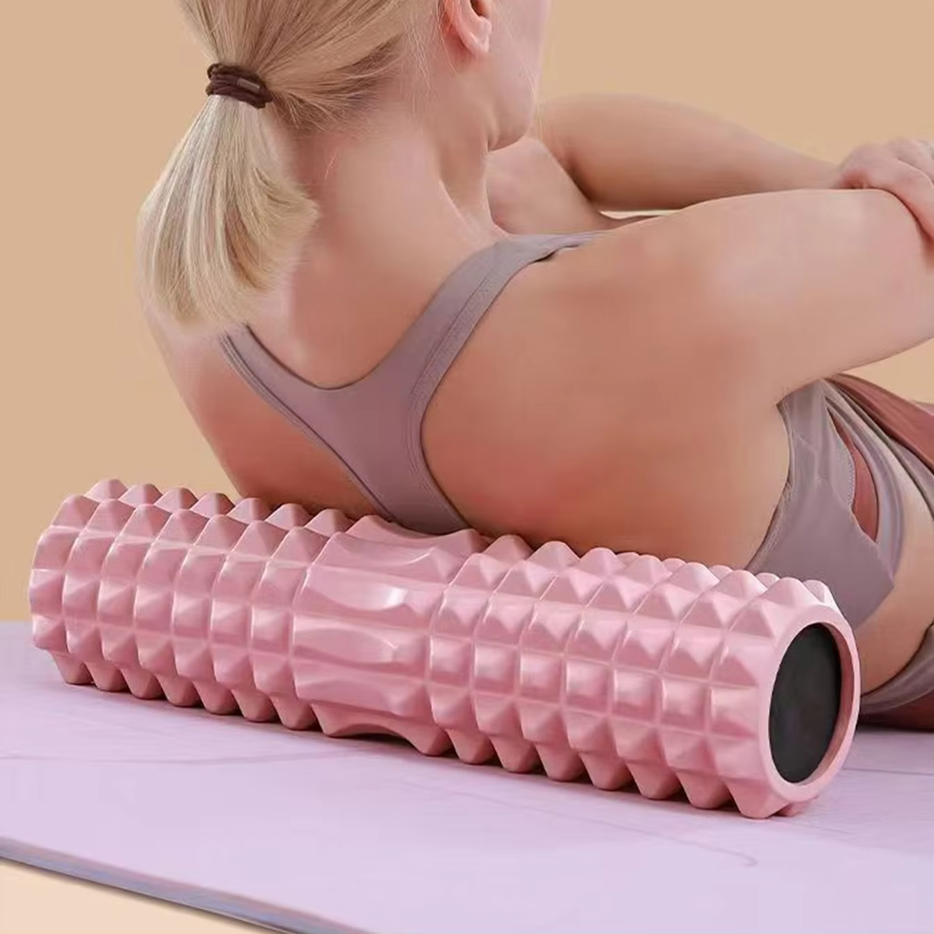 45Cm Yoga Foam Roller Muscle M - Yoga Fitness Exercises review and price