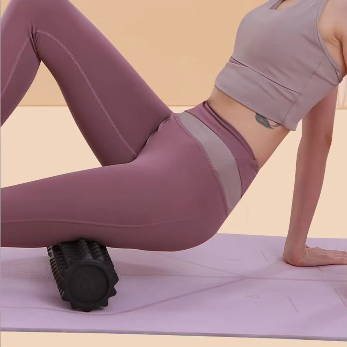 45Cm Yoga Foam Roller Muscle M - Yoga Fitness Exercises review and price
