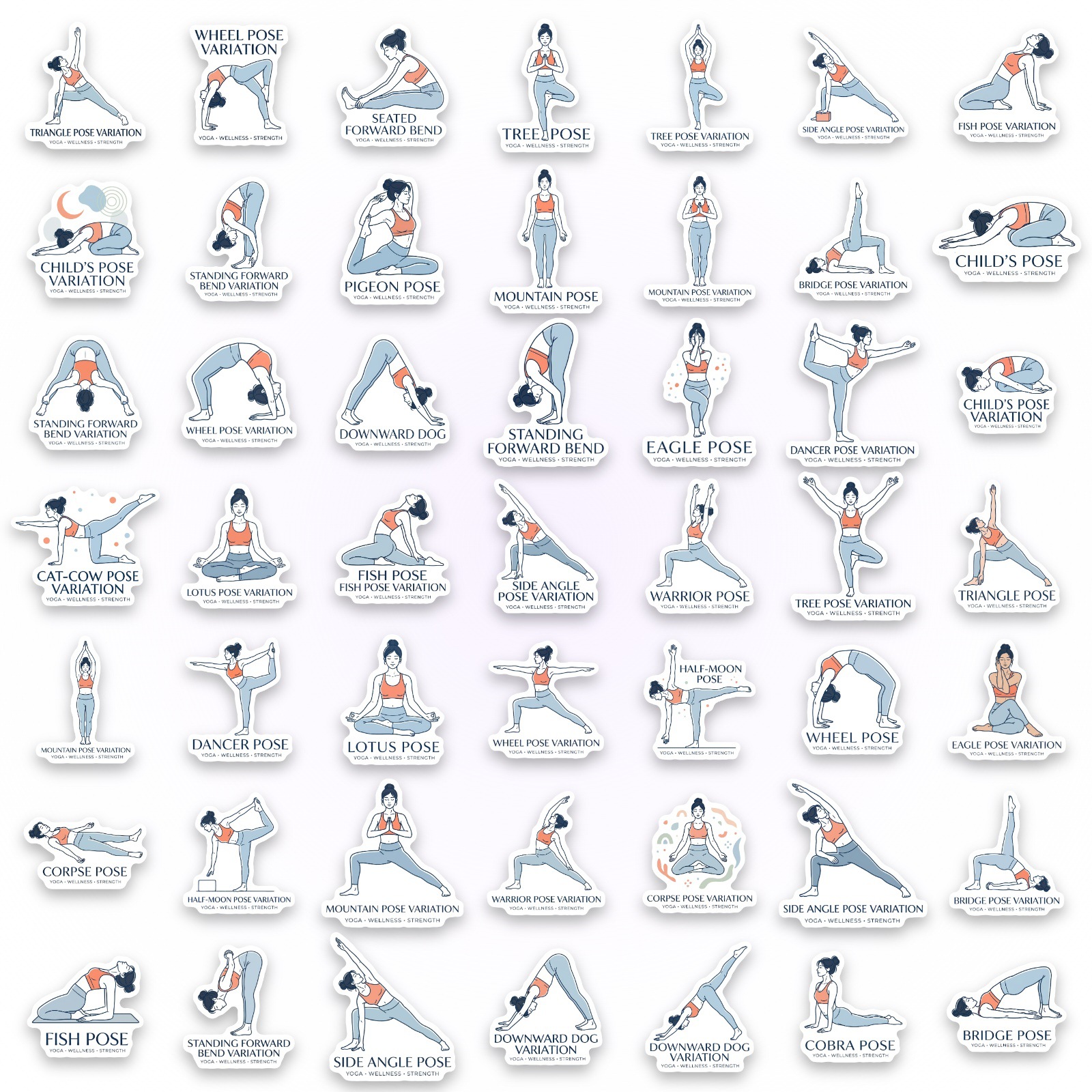 50-Pack Waterproof Yoga Fitnes - Yoga Fitness Journal review and price