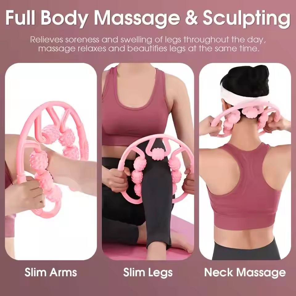 Leg Calf Roller Massager Anti- - Yoga Fitness Trainer review and price