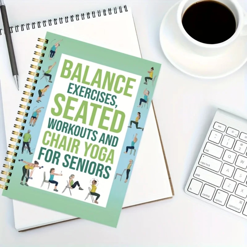 Chair Yoga Exercise Notebook F - Yoga Fitness Journal review and price