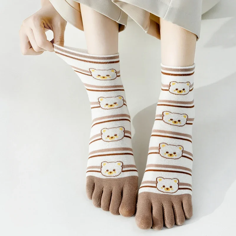 5 Pairs Five Finger Socks Wome - Yoga Toe Separator review and price