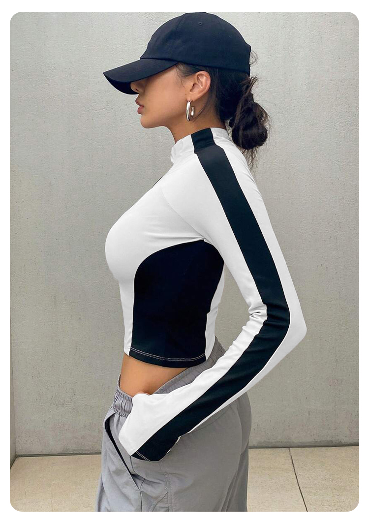 Yoga Clothes Stand Up Collar J - Yoga For Fitness review and price