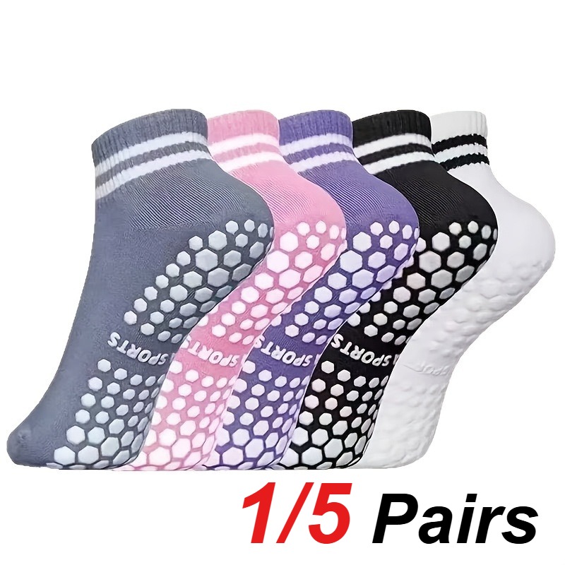 1/5 Pair Women's Silicone Anti - Yoga For Fitness review and price