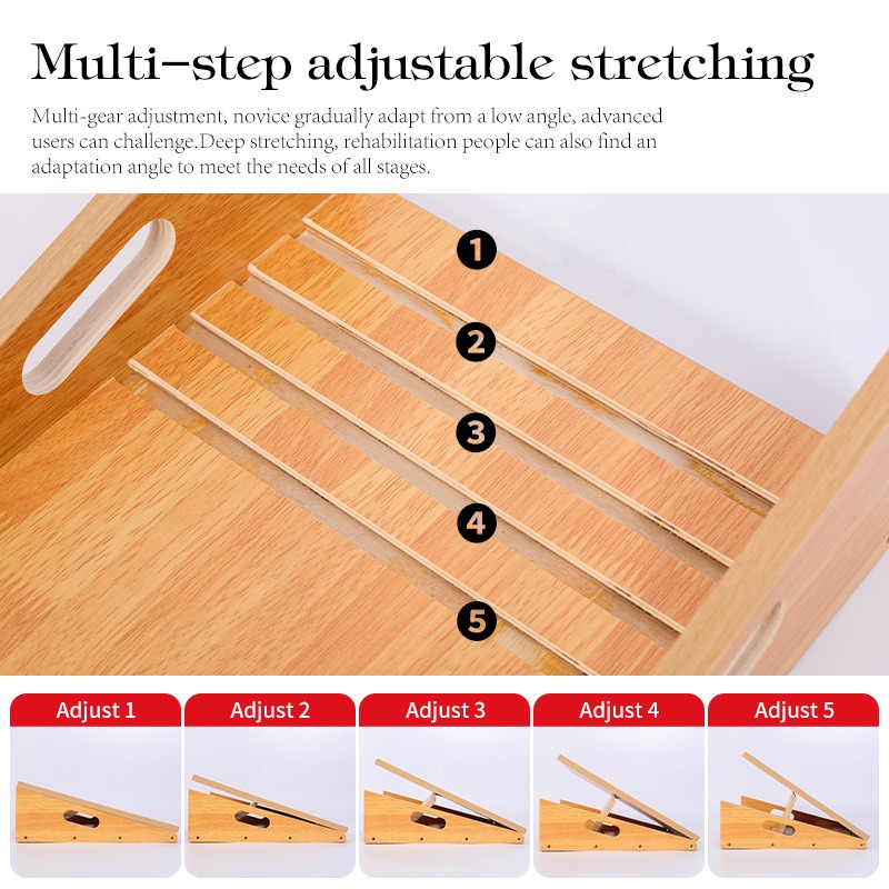 Adjustable Wooden Balance Stre - Yoga Fitness Trainer review and price