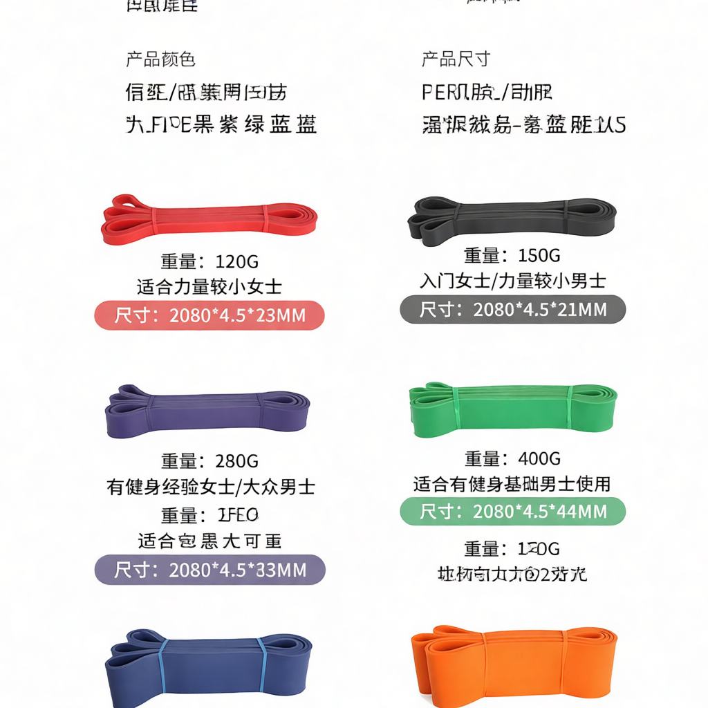Elastic Resistance Bands TPE T - Yoga Fitness Trainer review and price