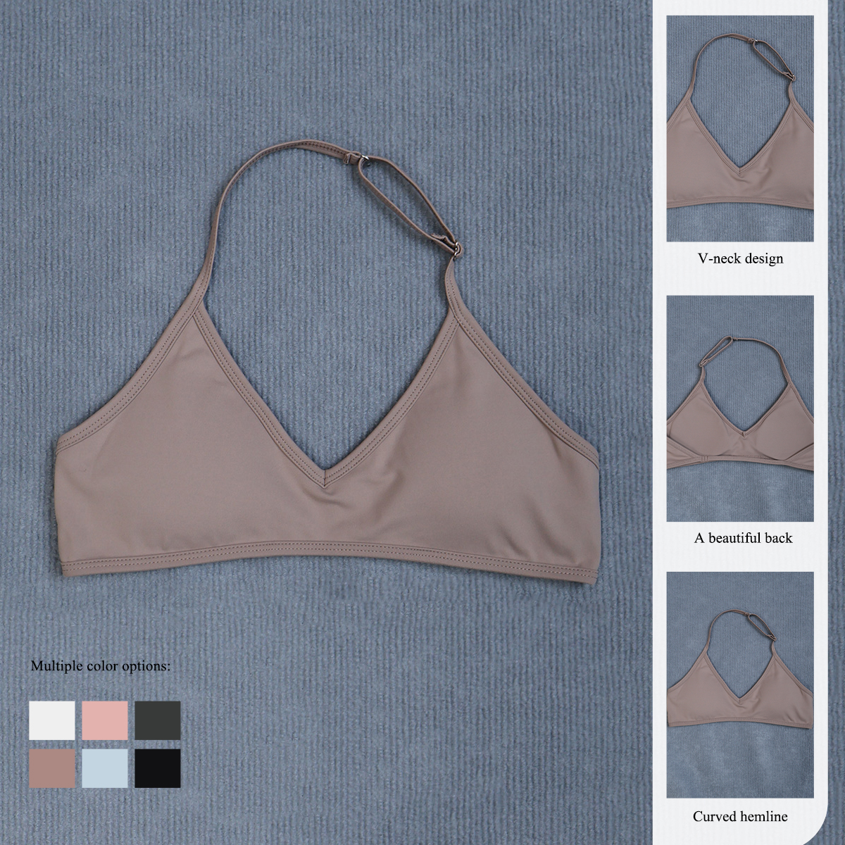 Women's Summer Halter Neck Pad - Yoga Mat For Fitness review and price