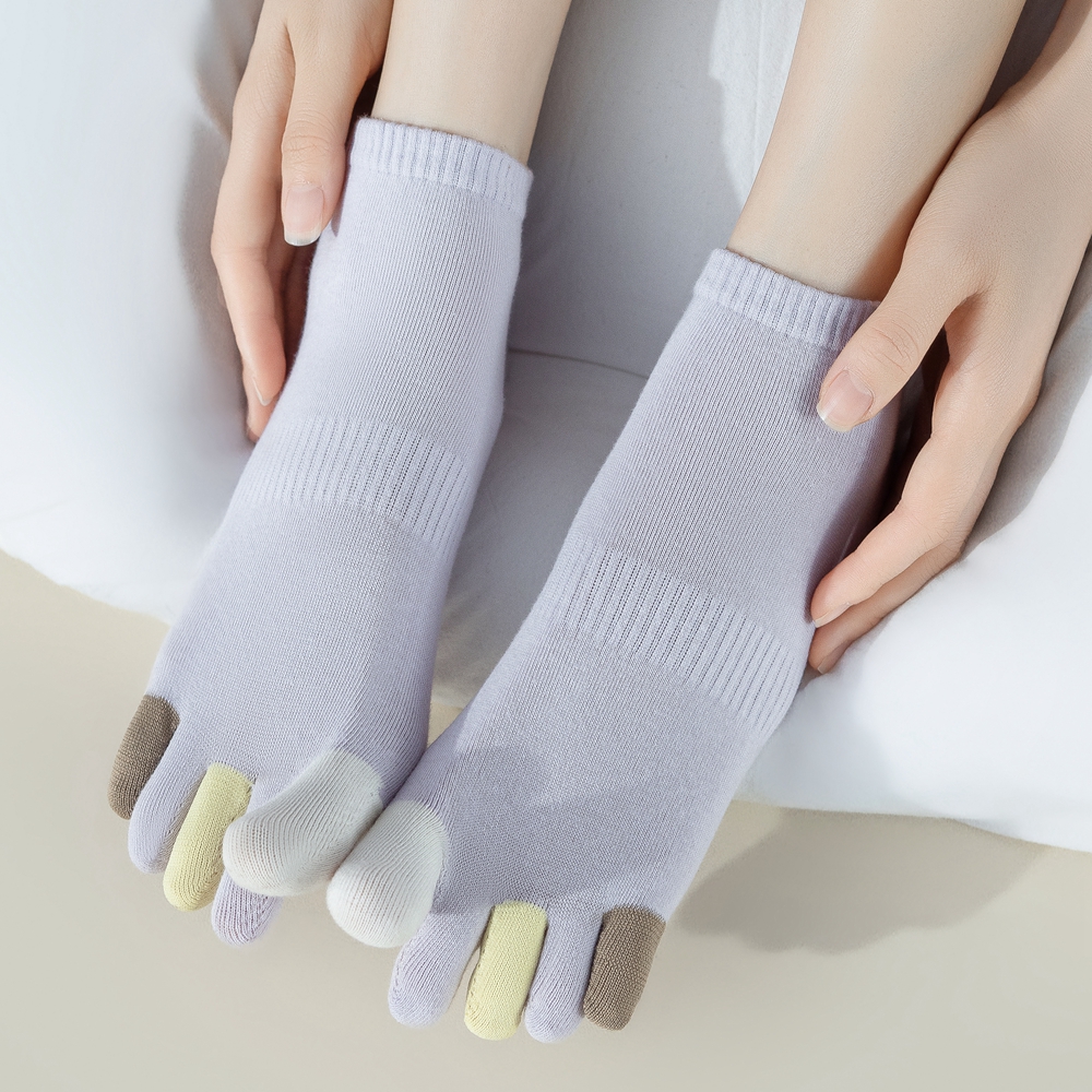 5 Pairs Anti-slip Toe Socks Wo - Yoga Toe Separator review and price