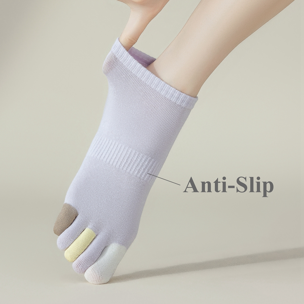 5 Pairs Anti-slip Toe Socks Wo - Yoga Toe Separator review and price