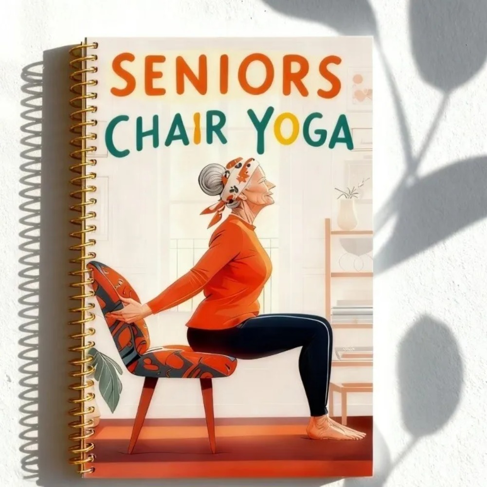 Chair Yoga Exercise Notebook F - Yoga Fitness Journal review and price