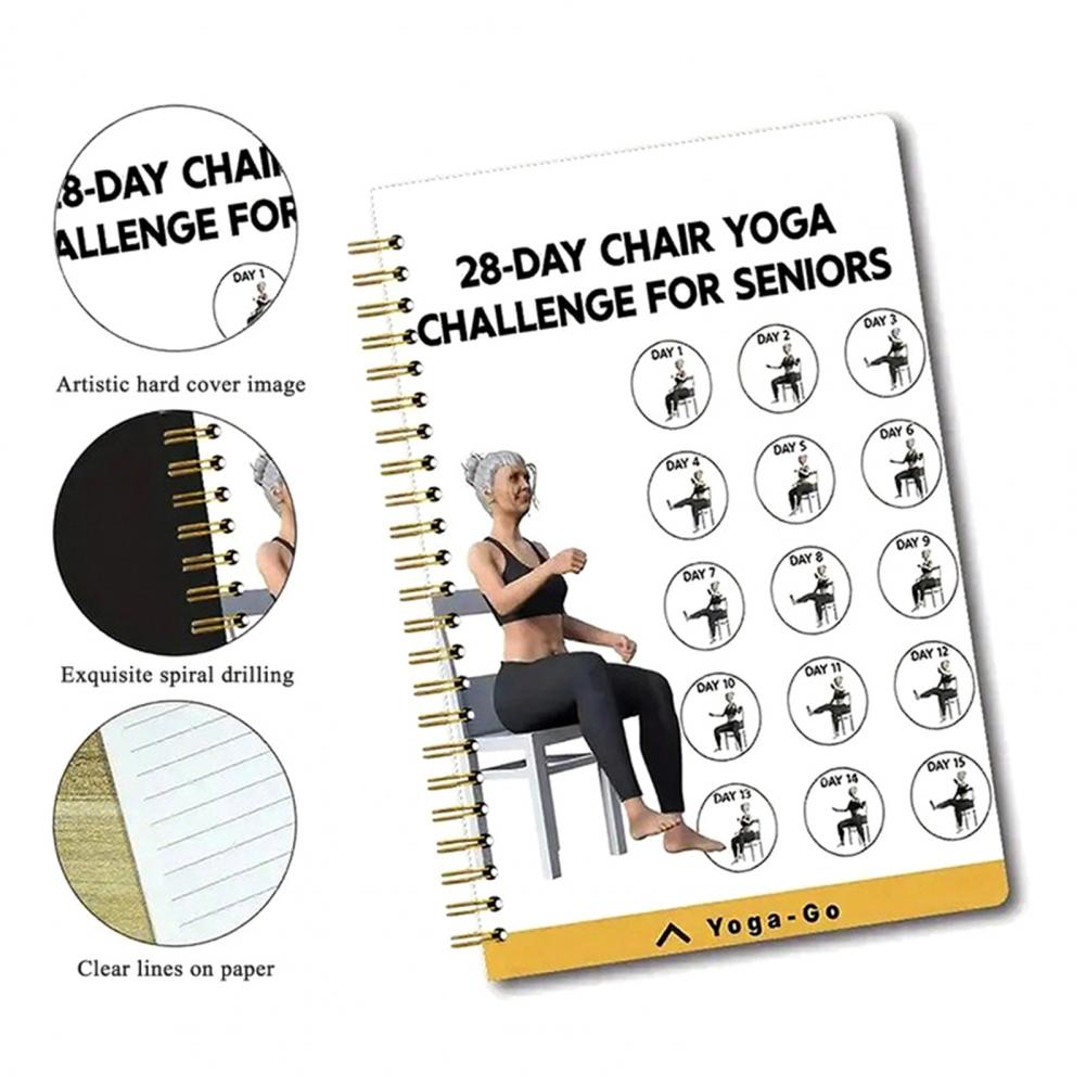 Leak-proof Journal Chair Yoga  - Yoga Fitness Journal review and price