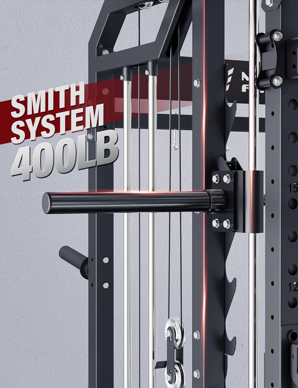 Smith Machine Home Gym Squat R - Lat Pulldown Bar review and price