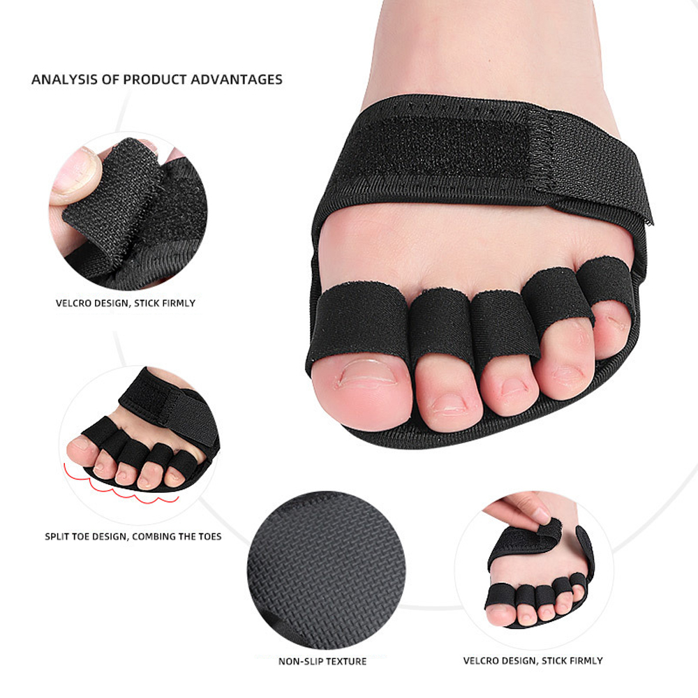 1 Pair Five-Finger Half-Palm Y - Yoga Toe Separator review and price