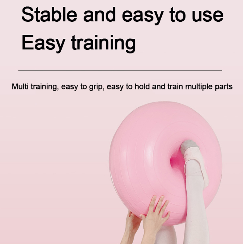 Donut Yoga Ball Thickened Expl - Yoga Fitness Apple review and price